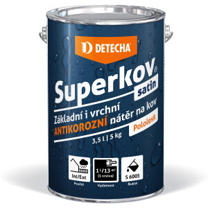Superkov satin tm. hnedý RAL8017 2.5kg