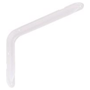 Konzola zosilnená pod policu 300x200mm biela