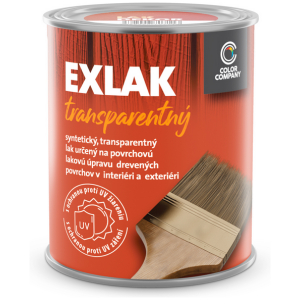 Lak Exlak matný - Exteriérový transparentný lak na drevo 0