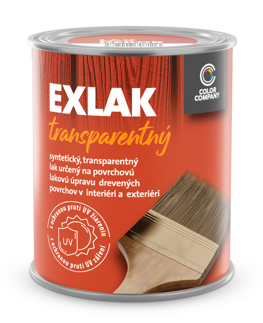 Lak Exlak matný - Exteriérový transparentný lak na drevo 2