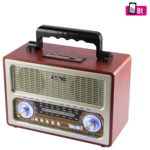 Retro prenosné rádio