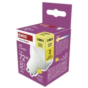 LED žiarovka Classic MR16 biela