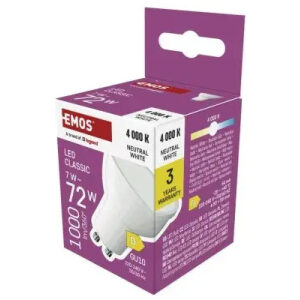 LED žiarovka Classic MR16 biela