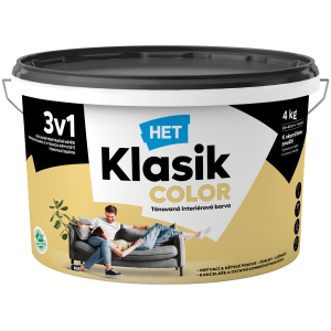 Het Klasik Color 0637 žltooranžový 4kg