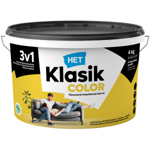 Het Klasik Color 0618 žltý sýty 4kg