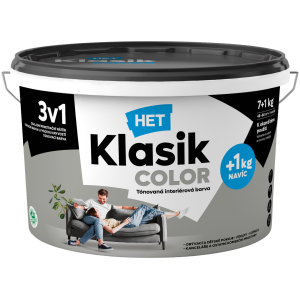 Het Klasik Color 0147 sivý 7kg+1kg