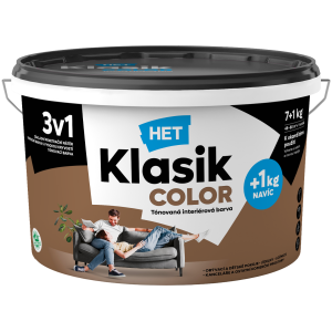 Het Klasik Color 0277 hnedý 7+1kg
