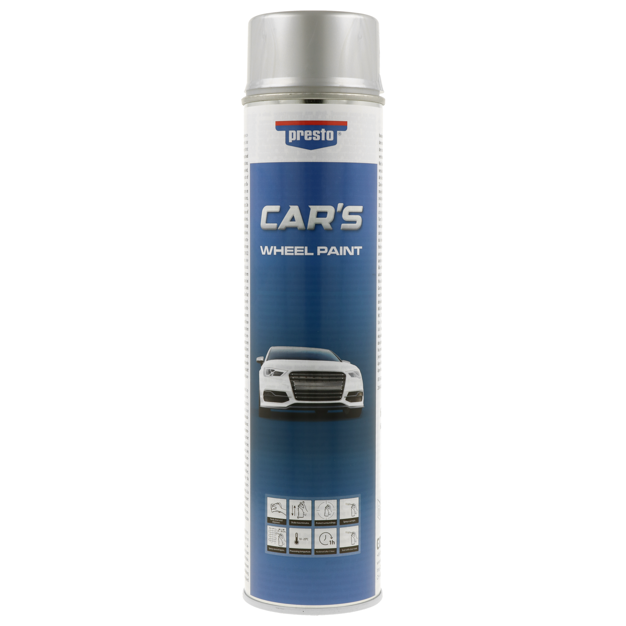 Presto CAR´s strieborná na disky 600ml