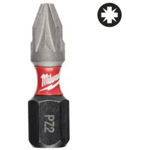 Milwaukee SHOCKWAVE IMPACT DUTY PZ2 Šrobovacie bity 25mm