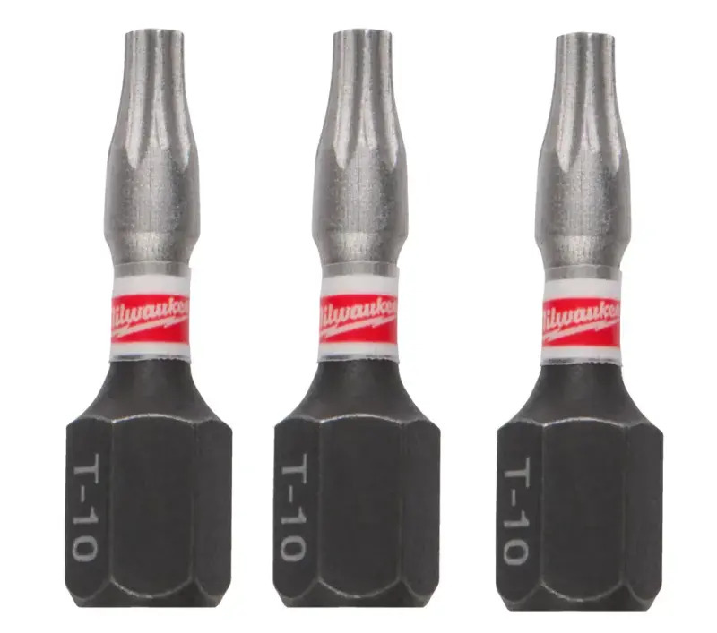 Milwaukee SHOCKWAVE IMPACT DUTY TX10 Šrobovacie bity 25mm