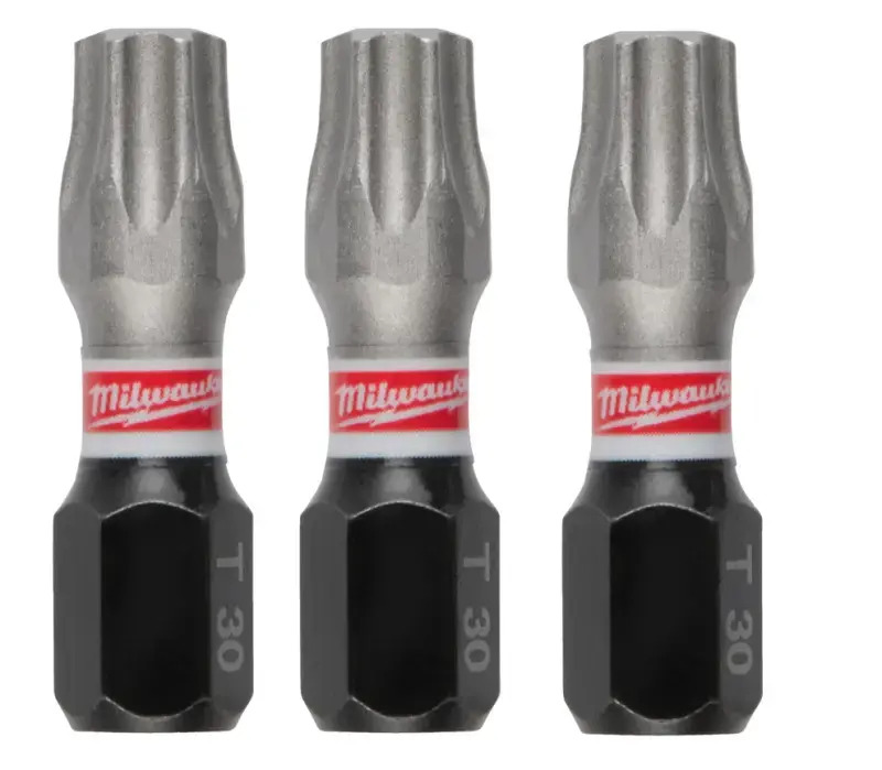Milwaukee SHOCKWAVE IMPACT DUTY TX30 Šrobovacie bity 25mm