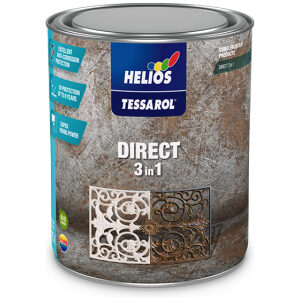 Tessarol Direct 3v1 sivý RAL 7046 0.75L