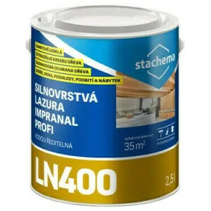 Impranal Profi LN400 dub antik 2.5L silnovrstvá vodou riediteľná lazúra