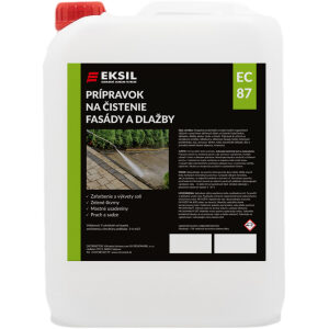 EKSIL EC87 čistič fasády a zámkovej dlažby 5L