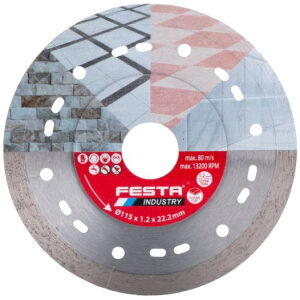 Kotúč diamantový rezný plný 115x1