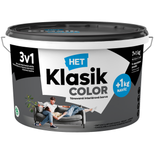 Klasik COLOR 0187 sivý antracitový 7+1 new