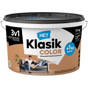 Klasik COLOR 0288 hnedý terracotta 7+1 new