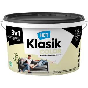 Klasik COLOR 0658 žltý pastelový 4kg new