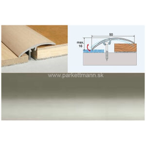 Lišta prechodová A65 93cm INOX