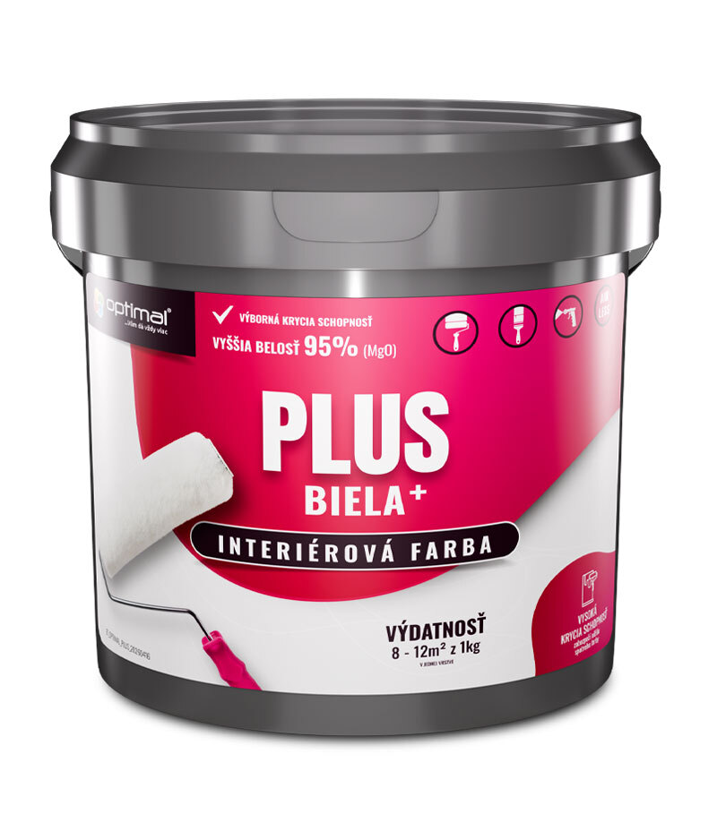 Optimal Plus - interiérová biela farba 1