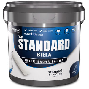 Optimal Štandard - interiérová biela farba 1