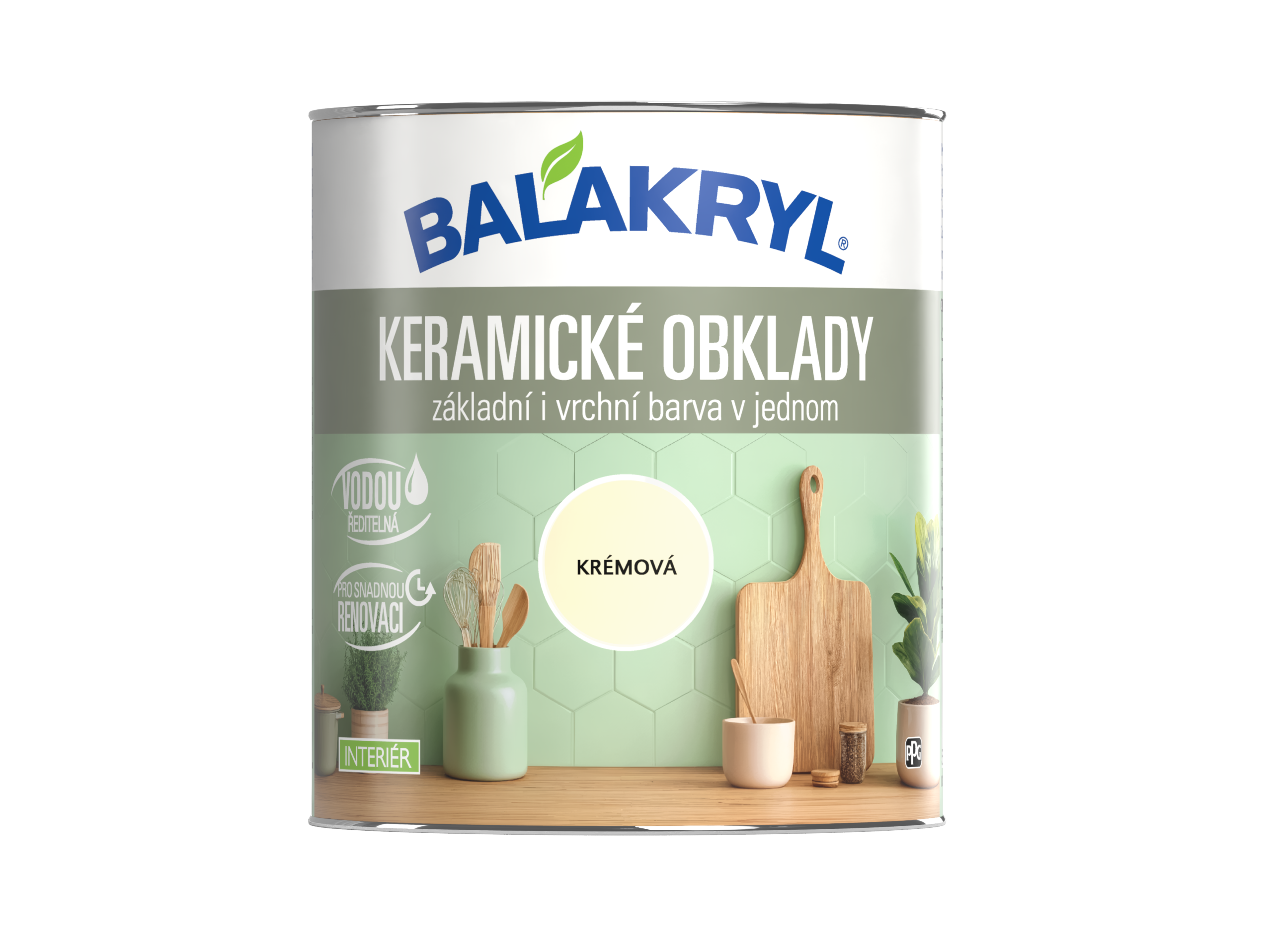 Balakryl Keramické Obklady krémová 0