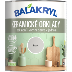Balakryl Keramické Obklady šedá 0