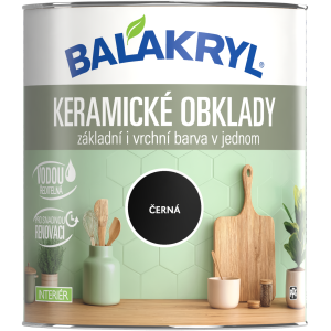 Balakryl Keramické Obklady čierna 0
