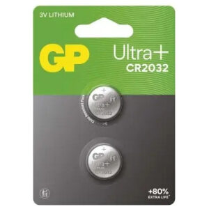 Lítiová gombíková batéria GP CR2032 Ultra plus