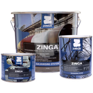Zinga antikorózny zinkový náter 1kg matný 96% zinku