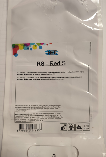 Pasta/Pigment HET RS Red X 1l NEW