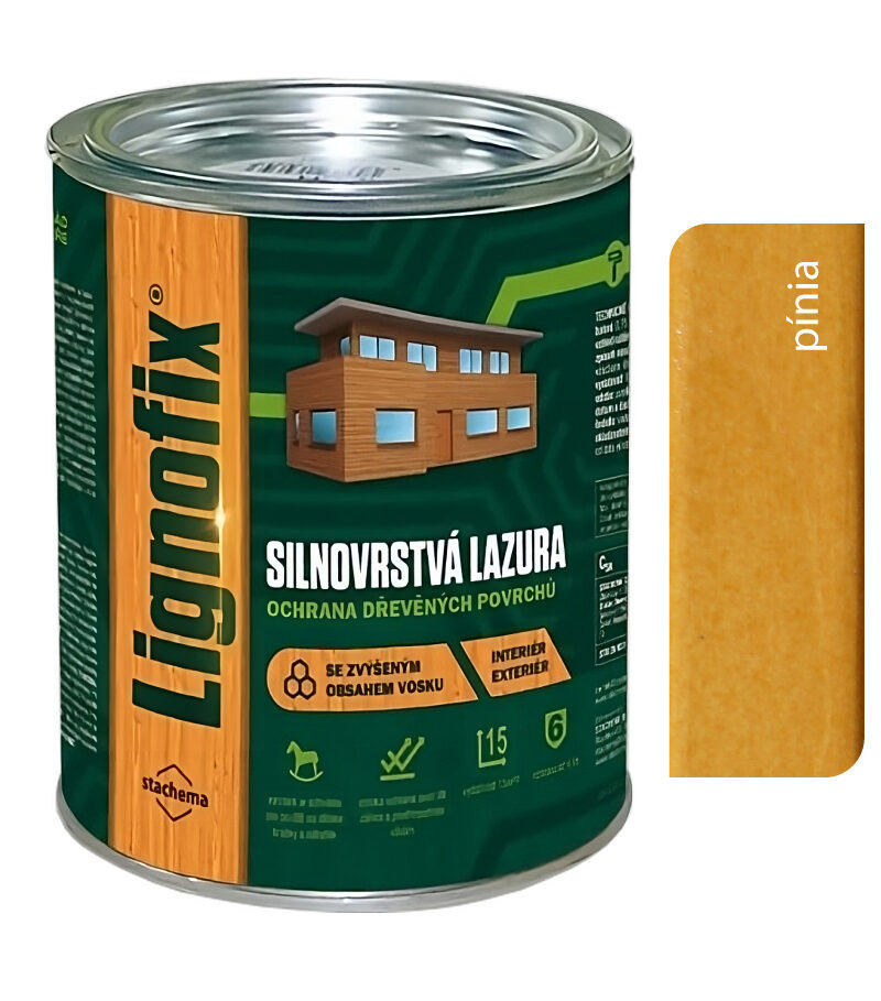 Lignofix Silnovrstvá lazúra - pínia 0 Lignofix Silnovrstvá lazúra - pínia 0