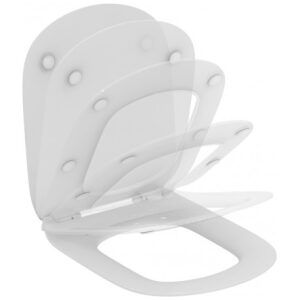 IDEAL STANDARD TESI-WC Sedátko s automatickým pozvoľným sklápaním
