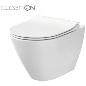 CERSANIT-WC misa CITY OVAL NEW CLEANON + sedátko SoftClose