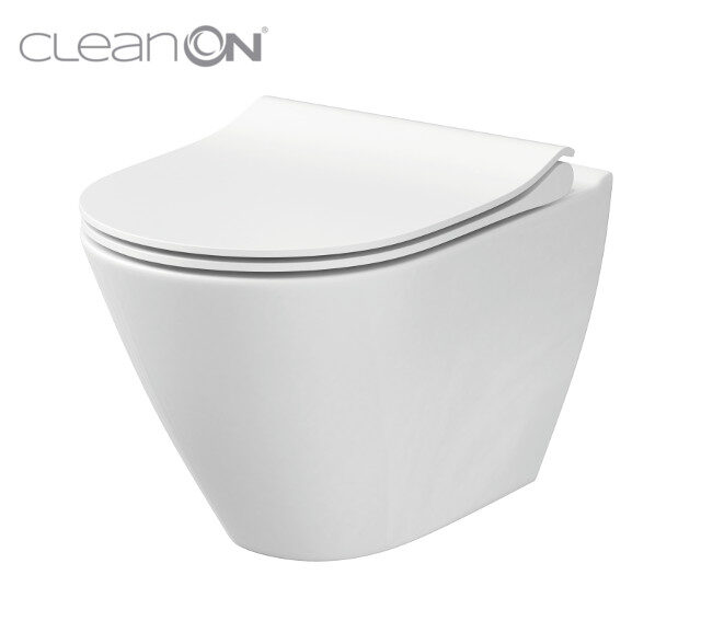 CERSANIT-WC misa CITY OVAL NEW CLEANON + sedátko SoftClose CERSANIT-WC misa CITY OVAL NEW CLEANON + sedátko SoftClose