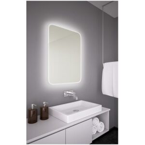 Zrkadlo Senso/Enso 61x81cm s LED osvetlením po obvode IP44