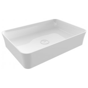 Misa umývadlová Sottile SLim Line 550x380mm bez prepadu biela lesklá Bocchi424
