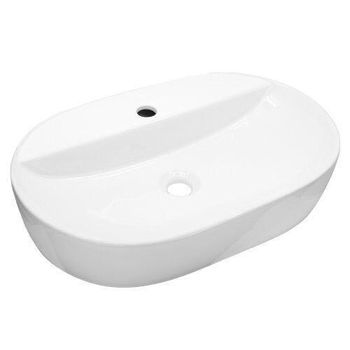 Umývadlo na dosku bez prepadu 610x400x120mm keramické UC614012O