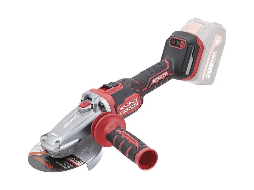 Brúska Worcraft HD Professional CAG-S20LiBF-125
