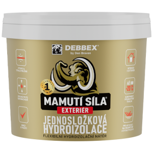 Hydroizolácia jednozlož. Exteriér 5kg Mamutia sila