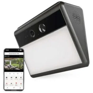 GoSmart Vonkajšia batériová kamera IP-1100G WALL s WiFi a solárnym panelom