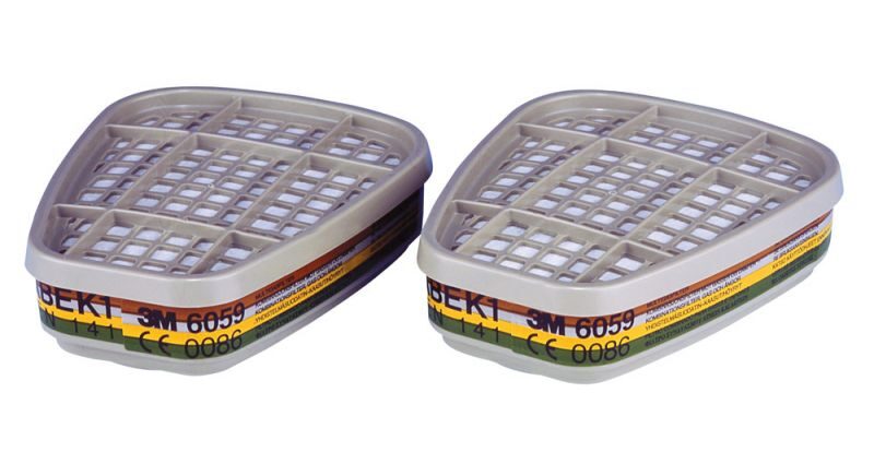 3M 6059 ABEK1 Filter 2ks/bal 3M 6059 ABEK1 Filter 2ks/bal