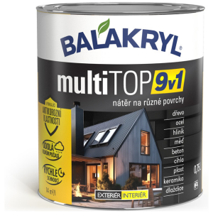 Farba Balakryl 9v1 7016 antracit 0.75l