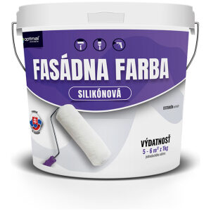 Optimal Fasádna silikónová farba biela 0